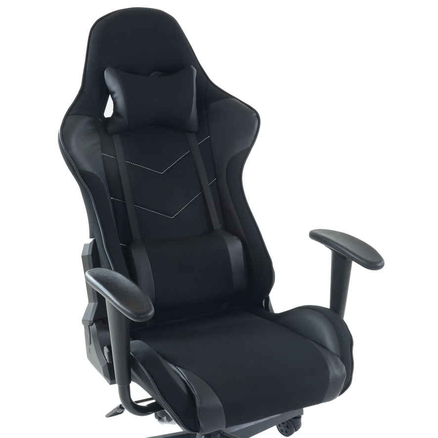 Кресло Barneo K-50 игровое черная сетка