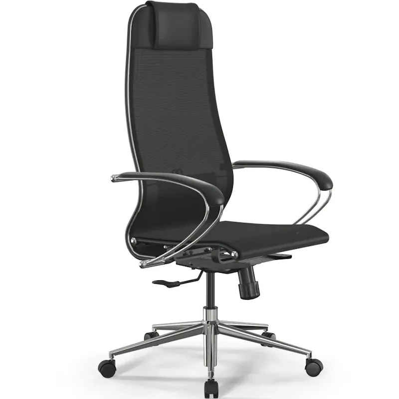 Кресло ErgoLife Set 4 / Synchro 004 чёрный