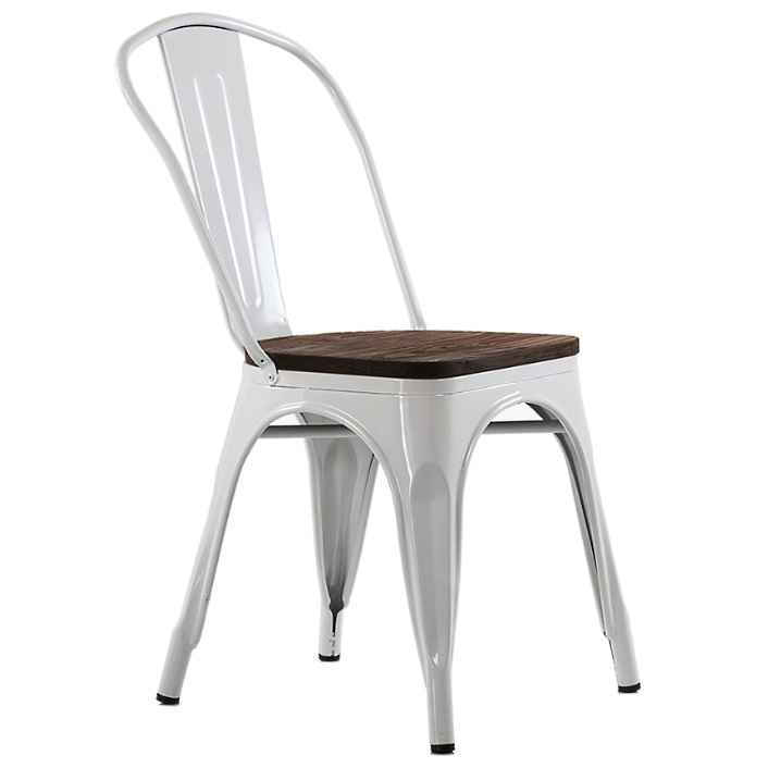 Cтул Barneo N-236 Tolix Wood style цвет по RAL